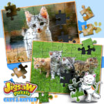 Jigsaw Puzzle Cats & Kitten