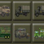 Army Trucks Memory