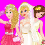 Barbie’s Wedding Selfie With Princesses