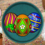 Handmade Easter Eggs Coloring Book