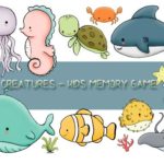 Kids Memory Sea Creatures