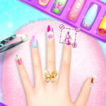 Nail Salon Girl Games